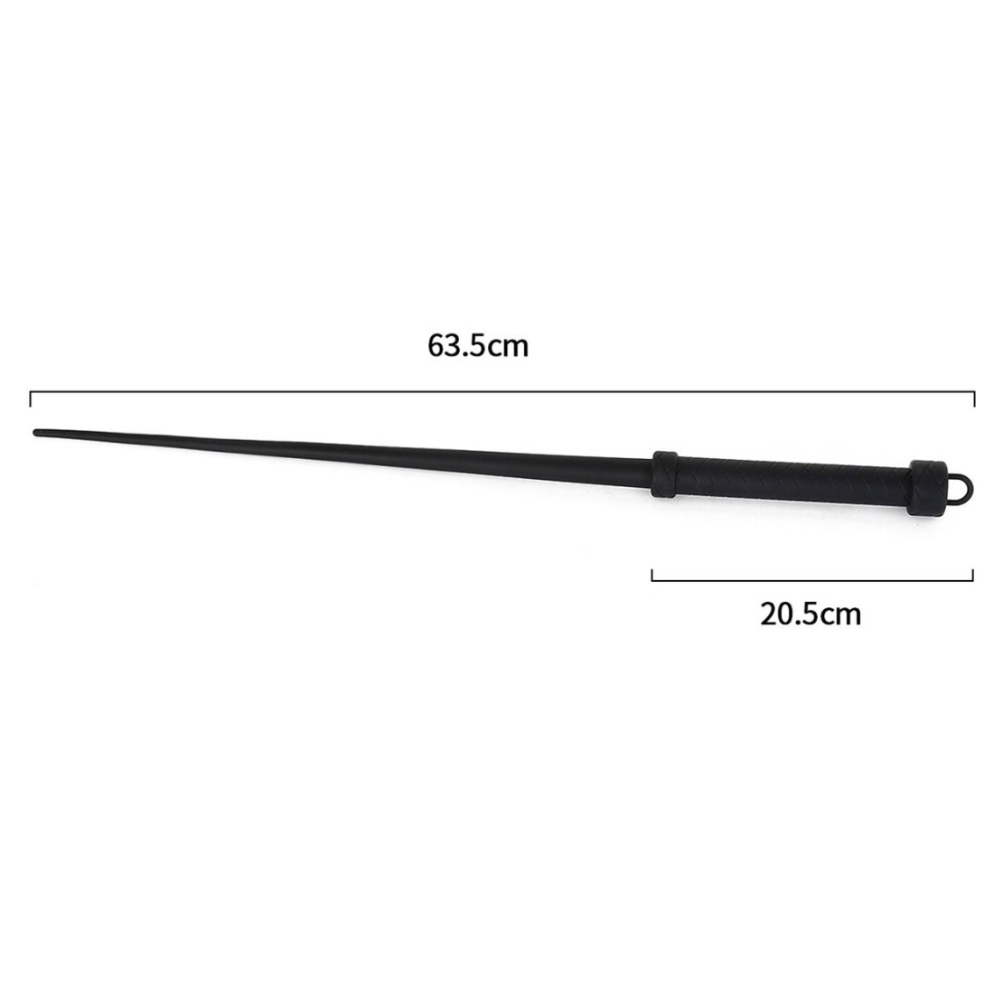 FRUSTA SEXY CORTA E FINA IN SILICONE 63,5 CM...