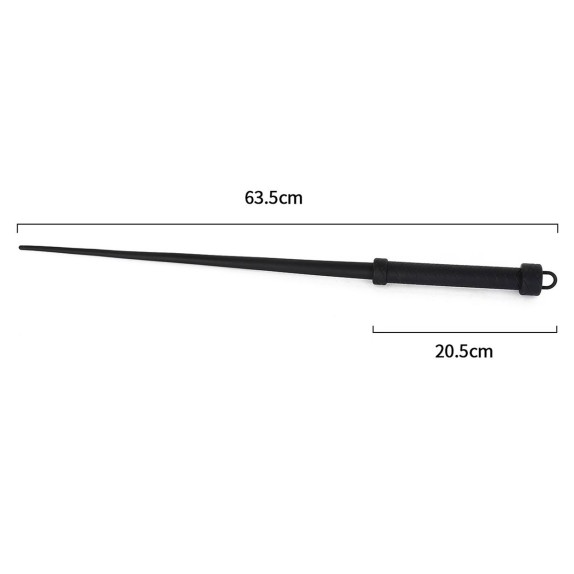 FRUSTA SEXY CORTA E FINA IN SILICONE 63,5 CM FLESSIBILE BDSM