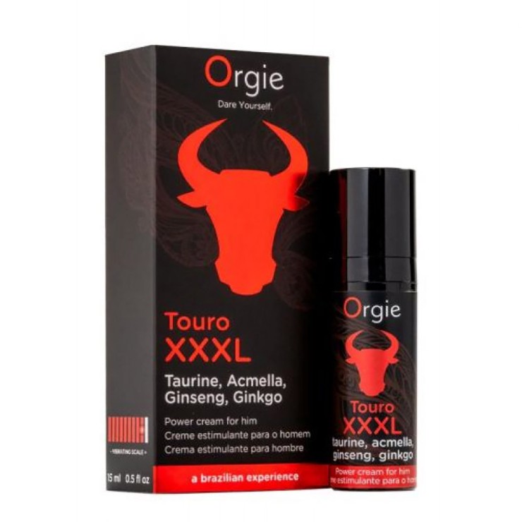 CREMA PER INDURIMENTO E MAGGIOR VOLUME DEL PENE TOURO XXXL