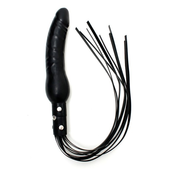 copy of FRUSTA SEXY CON MANICO A DILDO IN LATEX E FRANGE RIMBA