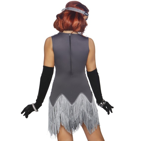 COSTRUME TRAVESTIMENTO SEXY DONNA ANNI '20 ROARING ROXY LEG AVENUE