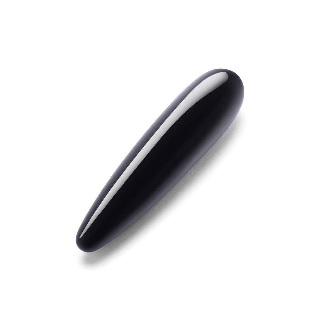 STIMOLATORE WAND IN OSSIDIANA NERO CON ANELLO...