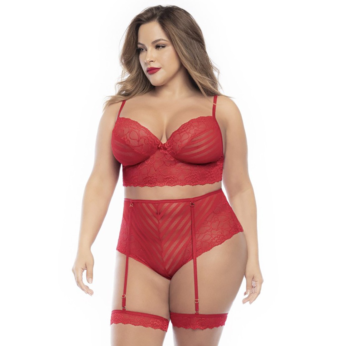 COMPLETO INTIMO PER DONNA IN TAGLIA GRANDE...