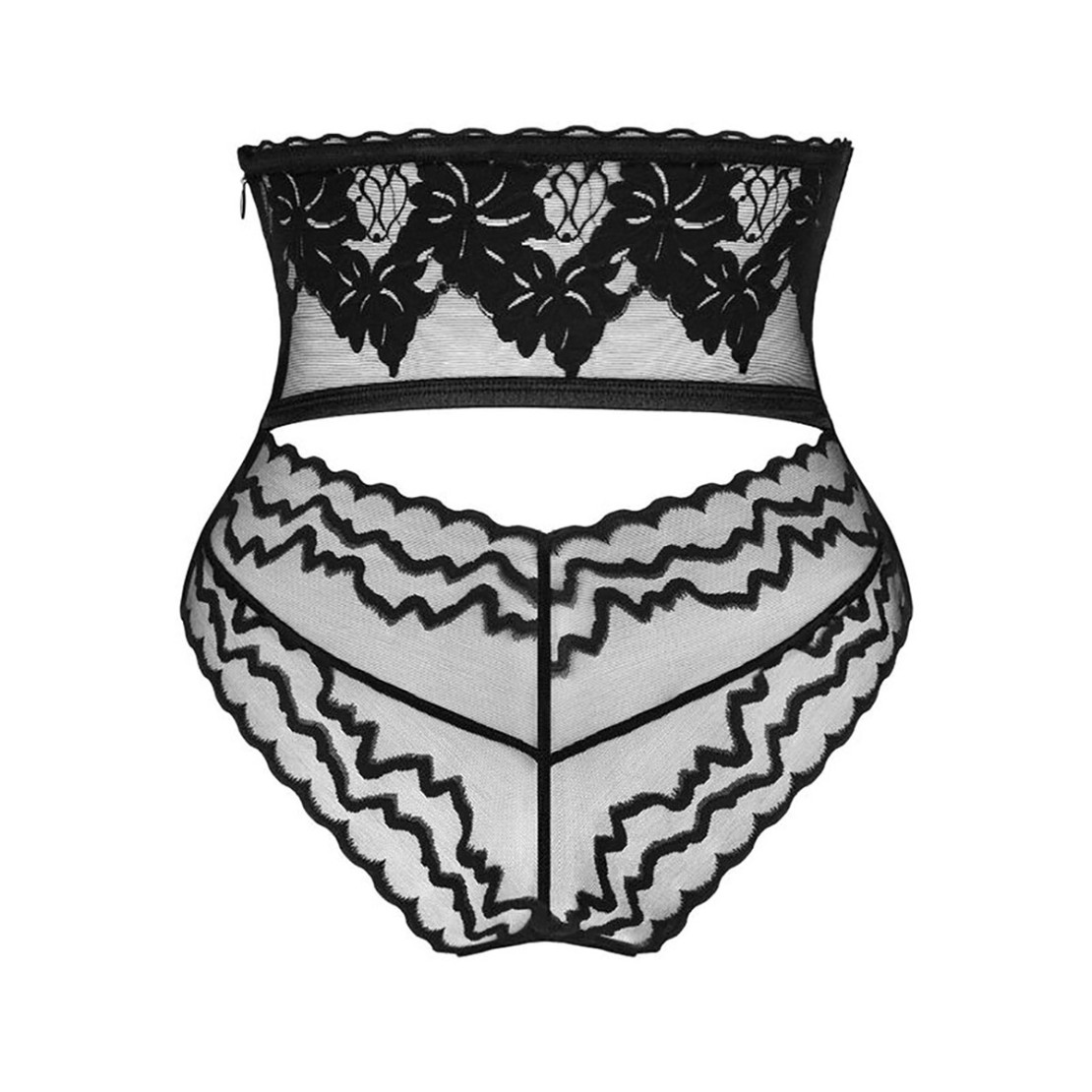 SLIP SEXY PER DONNA A VITA ALTA IN MICRORETE...
