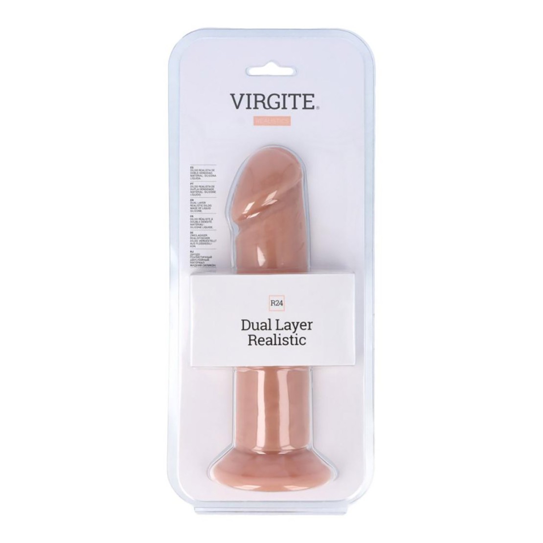 DILDO REALISTICO A DOPPIA DENSITA' SEX TOY IN...