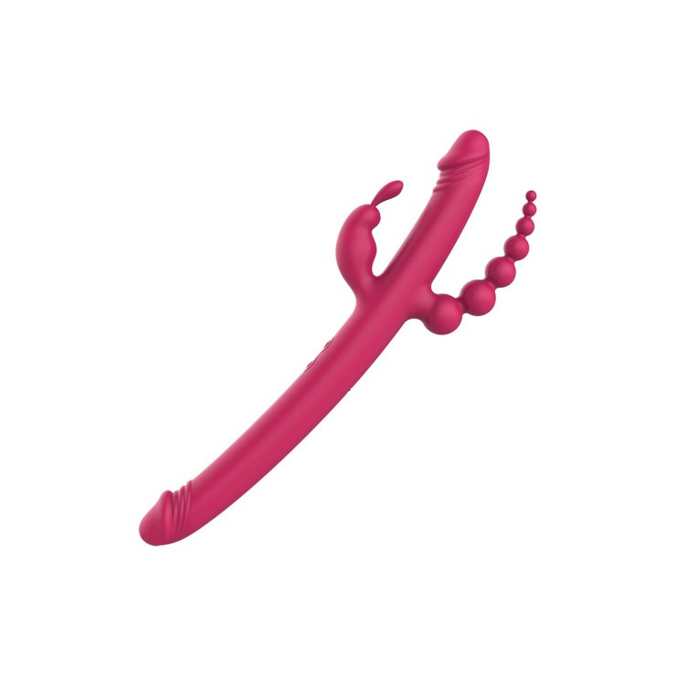VIBRATORE SEXY 4 STIMOLAZIONI VAGINALE ANALE CLITORIDE... 2