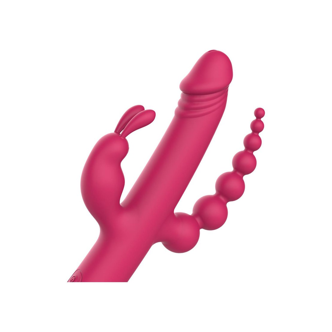 VIBRATORE SEXY 4 STIMOLAZIONI VAGINALE ANALE...