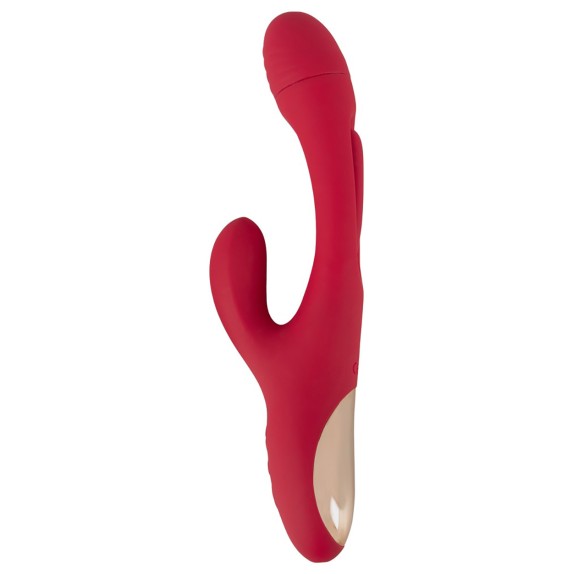 VIBRATORE RABBIT SEXY DONNA CON LINGUA INTERNA E VIBRAZIONE PER PUNTO G SWEET SMILE