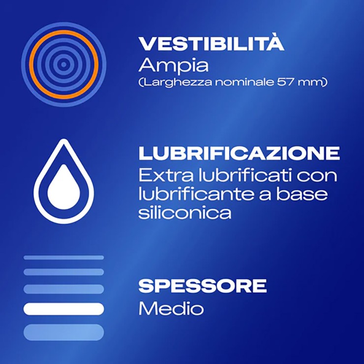PROFILATTICI DUREX SETTEBELLO XL CONFEZIONE DA 5 PEZZI 2