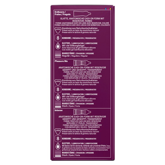 PROFILATTICI DUREX LOVE MIX DI PRESERVATIVI CONFEZIONE DA 40 PEZZI