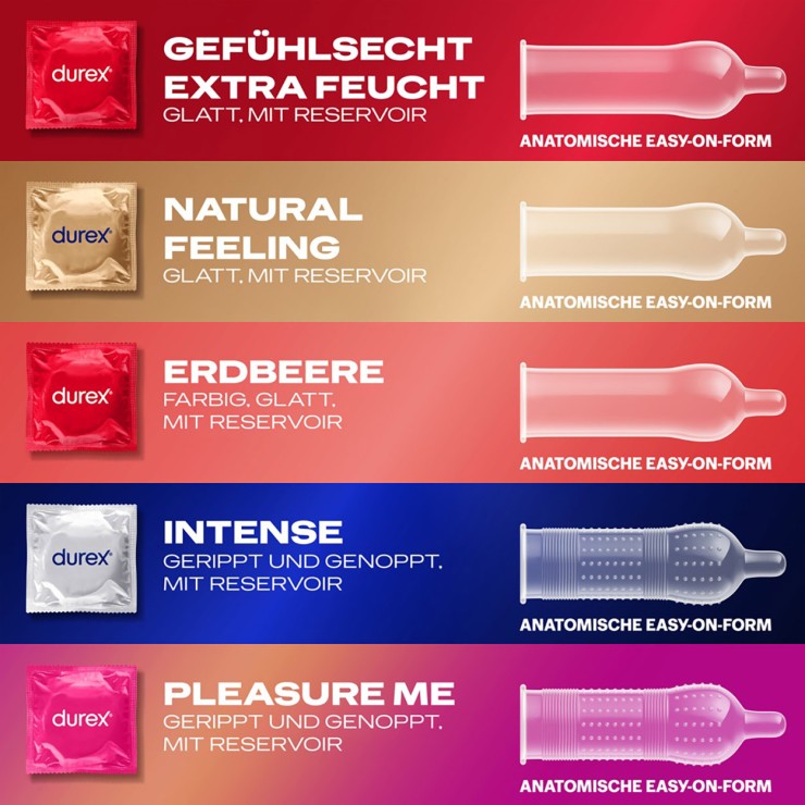 PROFILATTICI DUREX LOVE MIX DI PRESERVATIVI CONFEZIONE DA... 2
