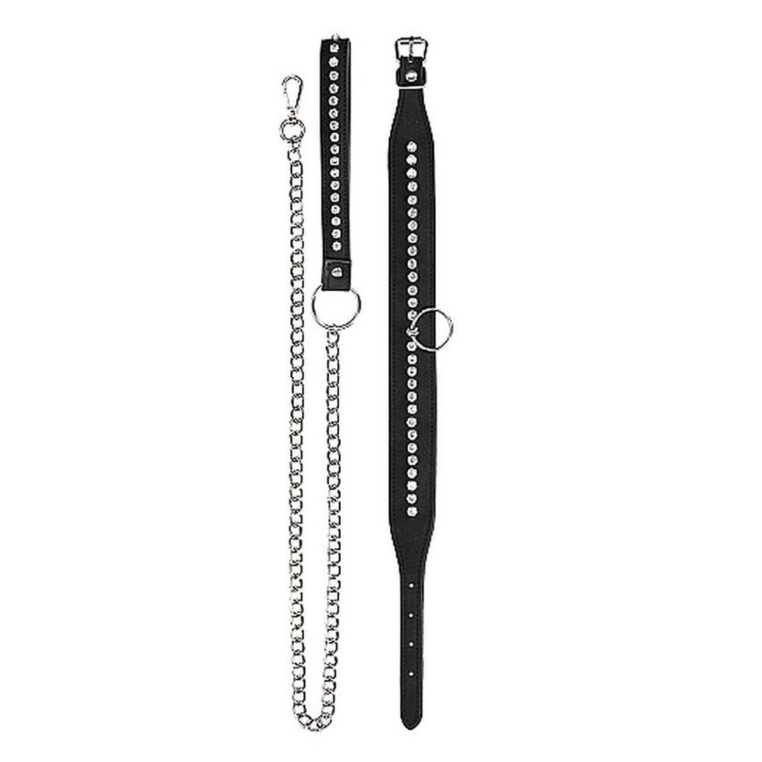 COLLARE SEXY STRASS E GUINZAGLIO DIAMOND...
