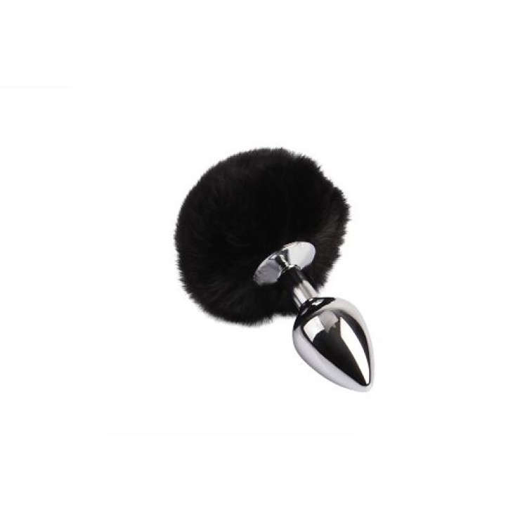 PLUG ANALE IN METALLO CON CODA DA CONIGLIO FUR TAIL BUTT... 2