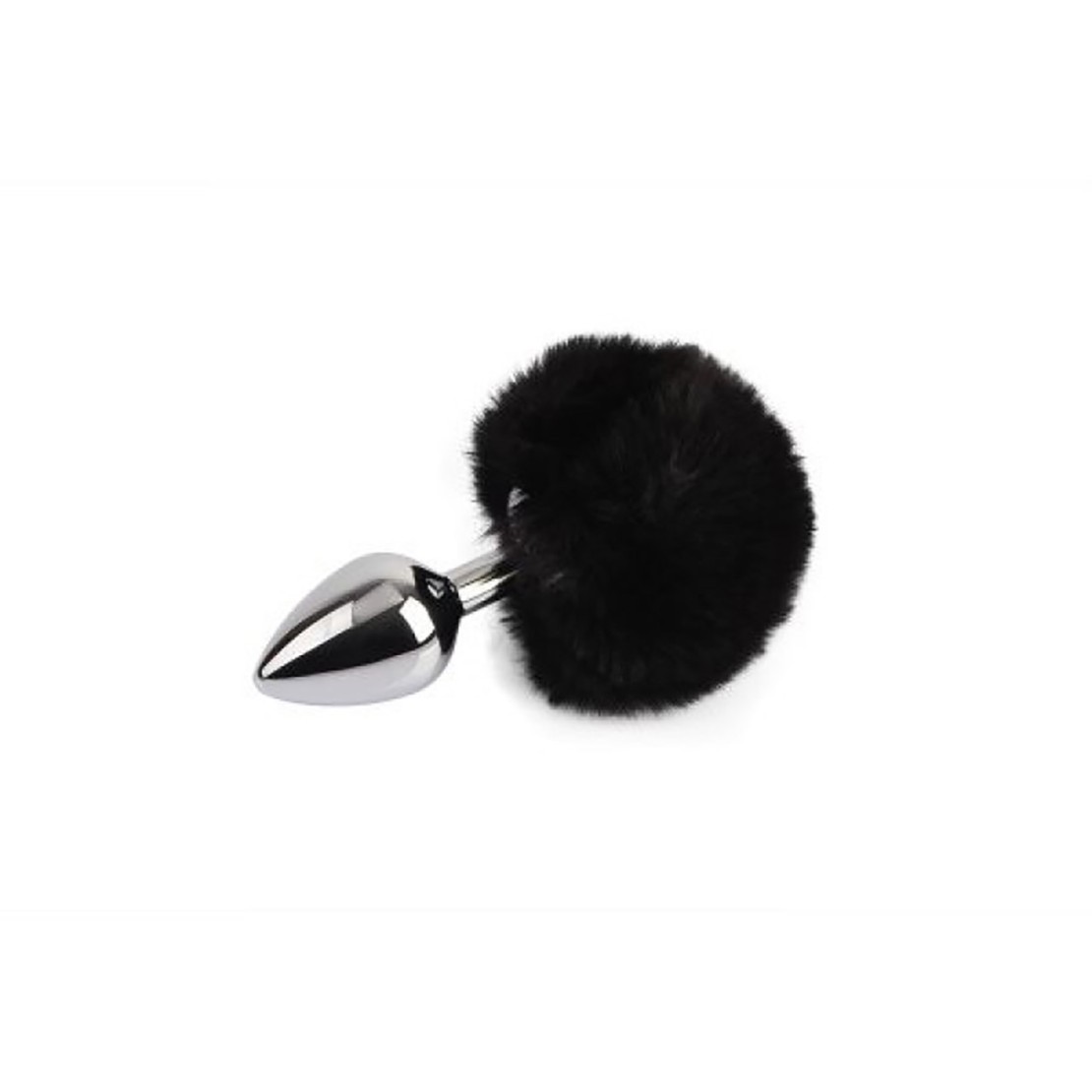 PLUG ANALE IN METALLO CON CODA DA CONIGLIO FUR...