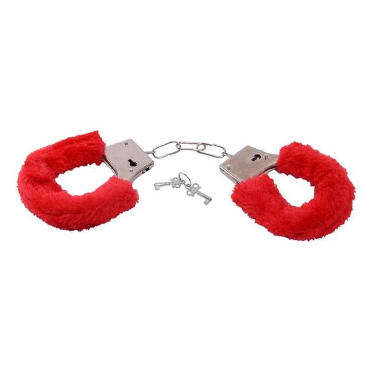 MANETTE IN METALLO CON PELO PELUCHE VARI COLORI 2