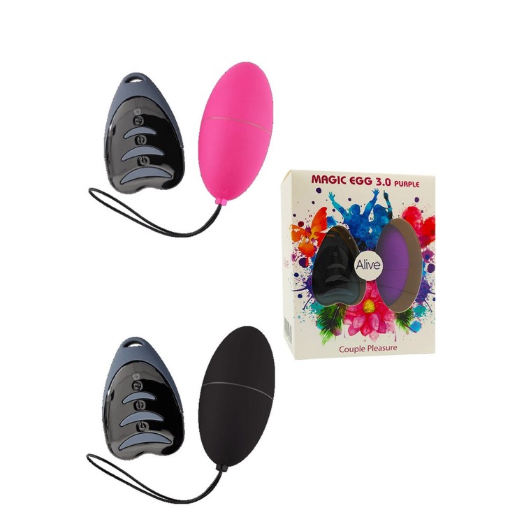 OVETTO VIBRANTE VAGINALE CON TELECOMANDO WIRELESS A...