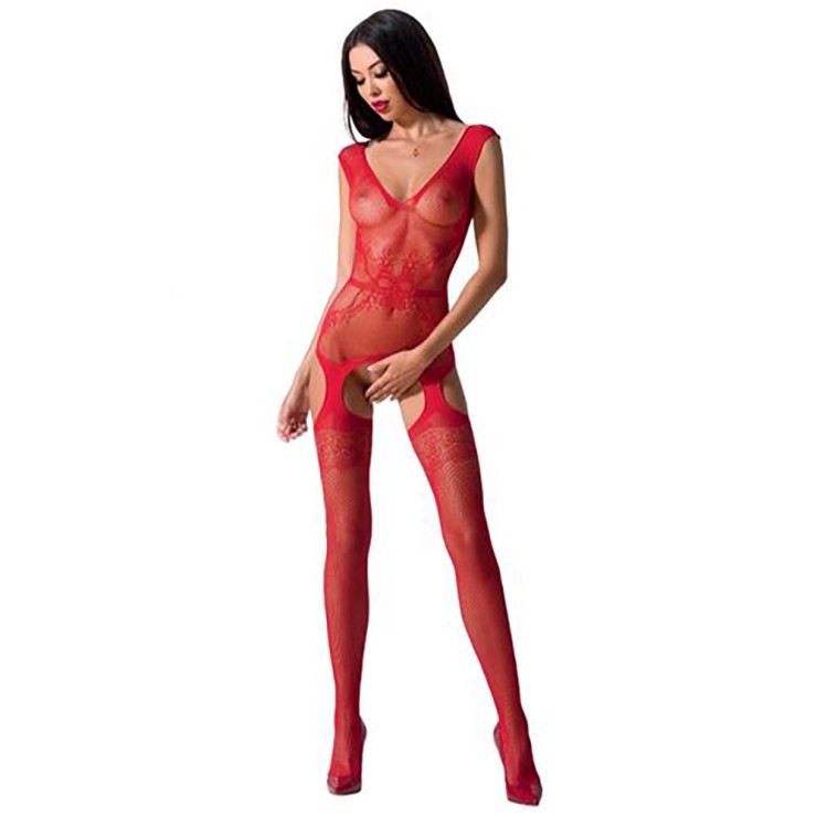 BODYSTOCKING SEXY PER DONNA A RETE APERTA SUL CAVALLO BS062 2