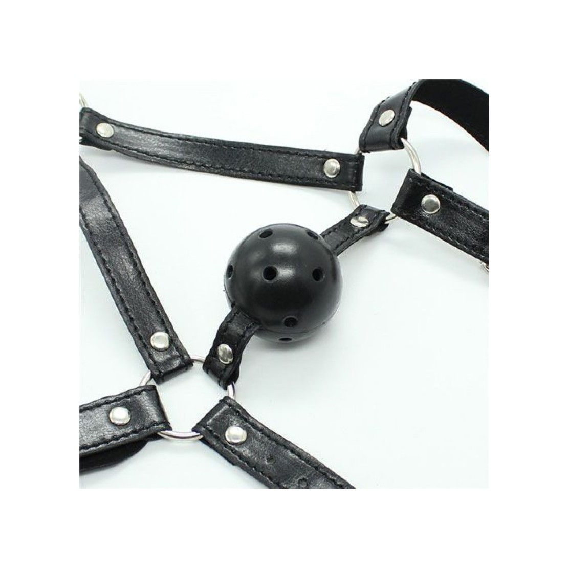 HARNESS COSTRITTIVO SEXY PER LA TESTA CON BALL...
