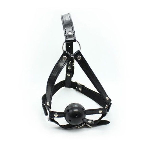copy of HARNESS SEXY PER IL VISO CON BALL GAG MORSO REGOLABILE