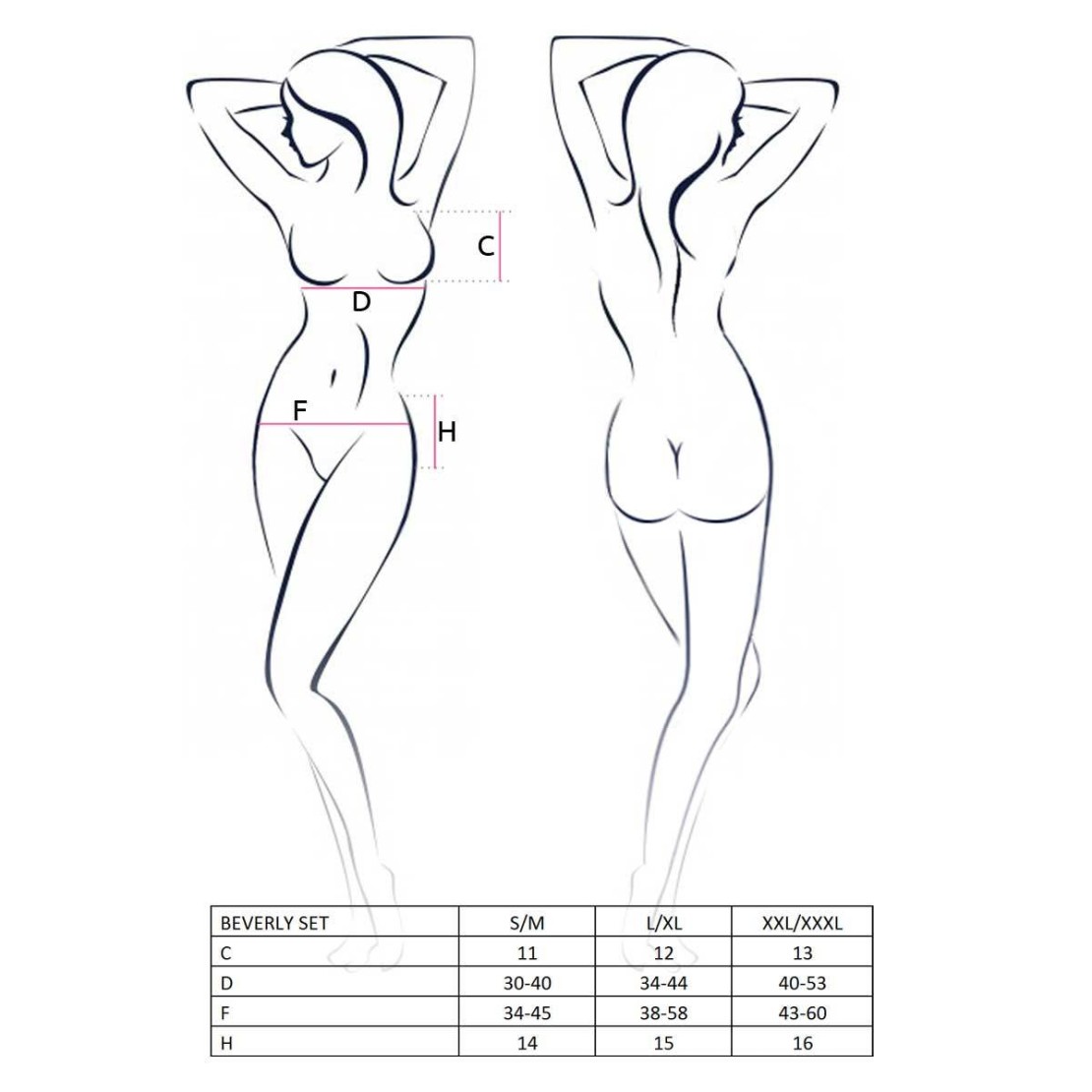 COMPLETO INTIMO SEXY APERTO CON REGGIZALZE BEVERLY SET 