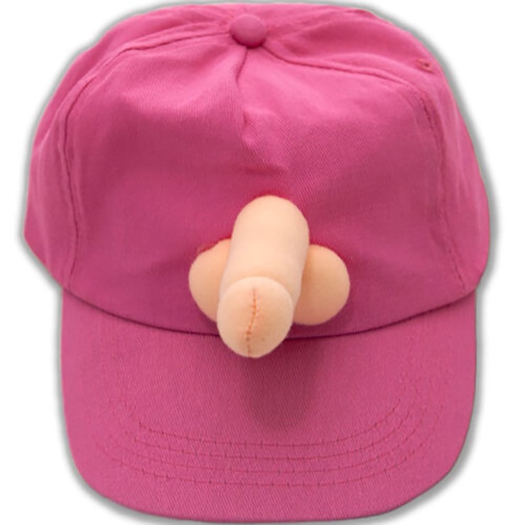 CAPPELLO FUCSIA SEXY CON PENE IN PELUCHES MORBIDO GADGET...