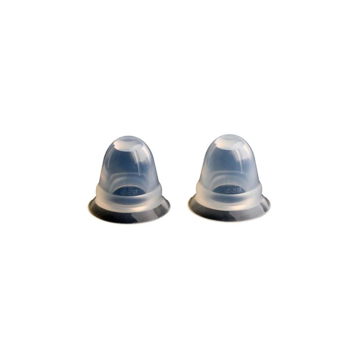POMPETTE PER CAPEZZOLI PURO SILICONE NIPPLE SUCKERS LARGE 2