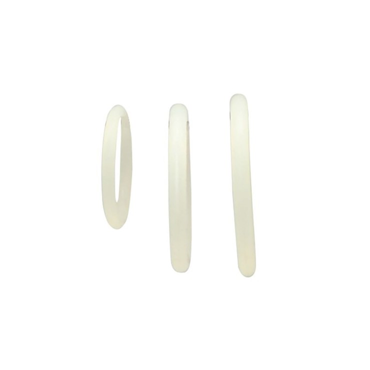 KIT 3 ANELLI FALLICI PER UOMO TRASPARENTI IN SILICONE... 2