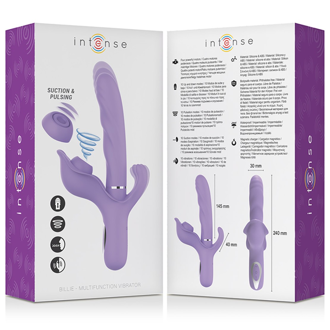 SEX TOY VIBRANTE TRIPLO VAGINALE ANALE CON...