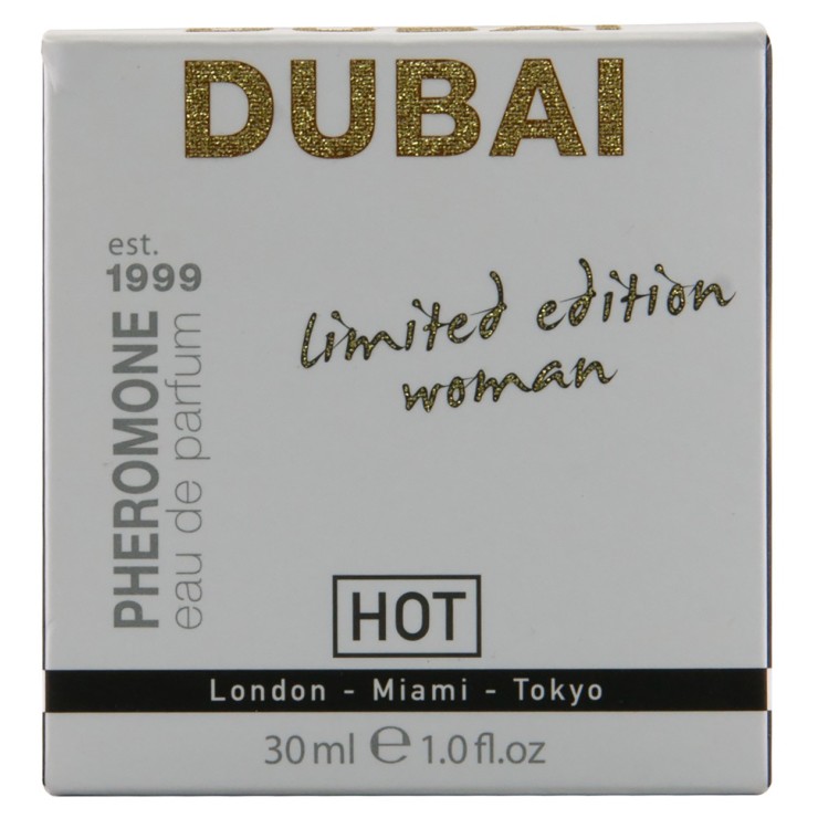 PROFUMO AI FEROMONI PER DONNA DUBAI EDIZIONE LIMITATA BIANCO