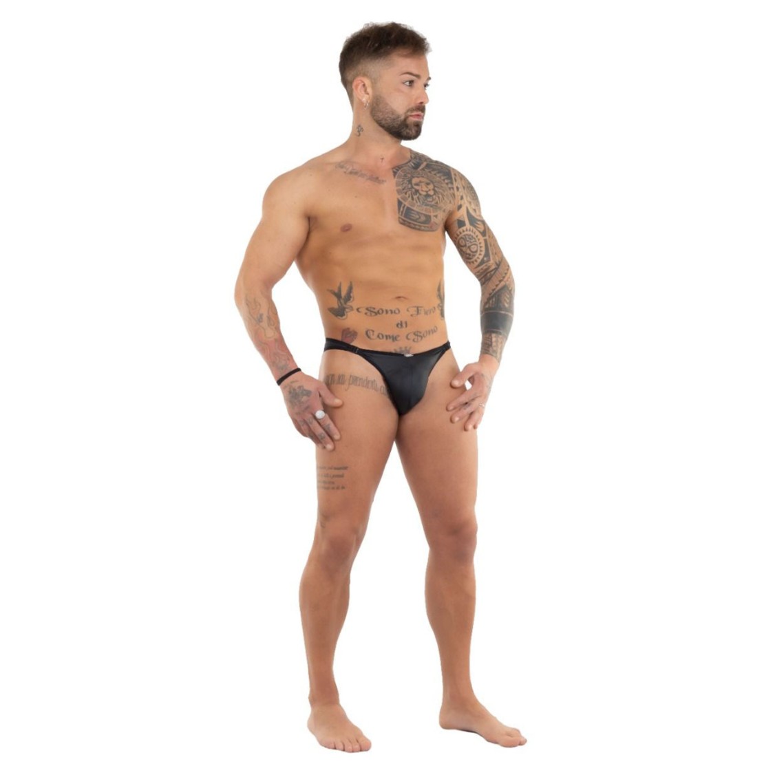 PERIZOMA SGANCIABILE SEXY PER UOMO SPANDEX...