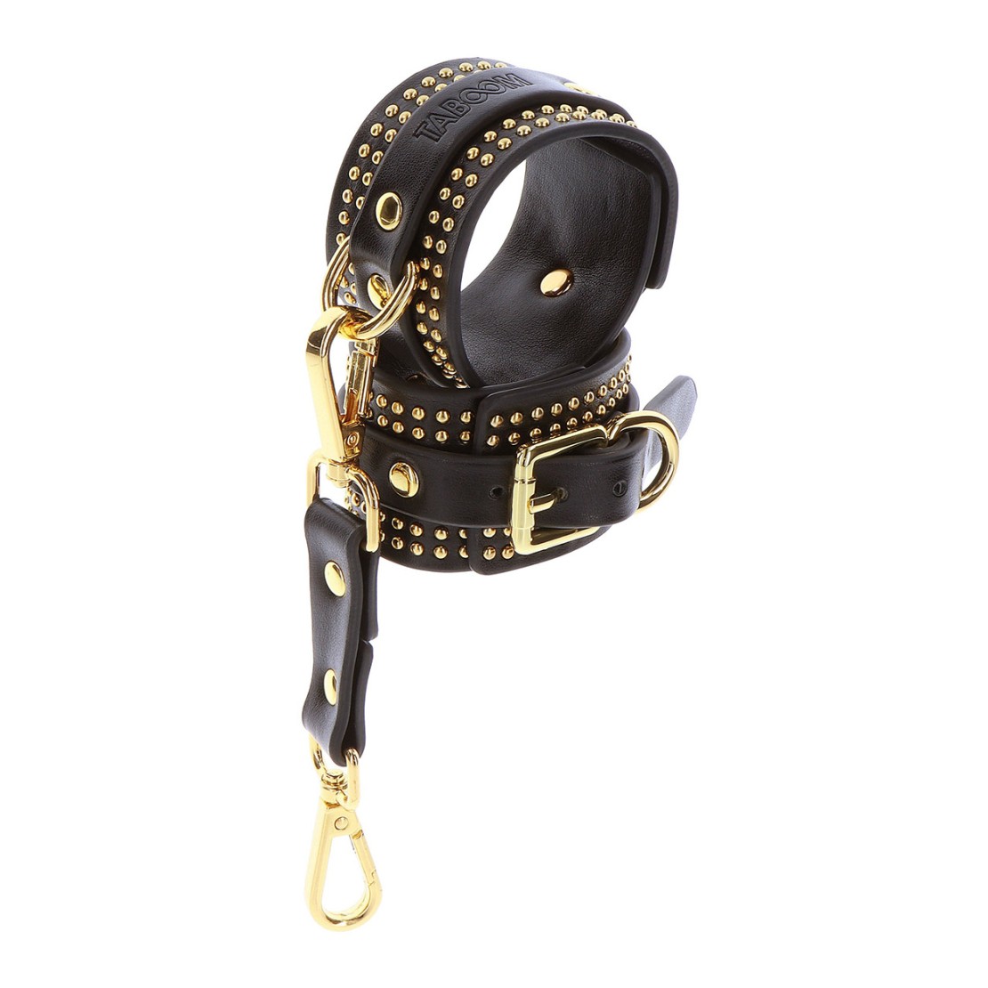 MANETTE SEXY IN PELLE SINTETICA NERA CON...