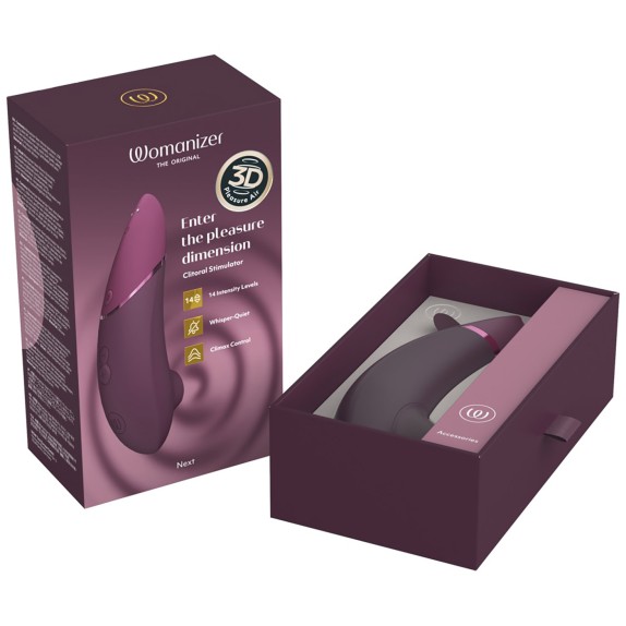 WOMANIZER NEXT SUCCHIA CLITORIDE DI ULTIMA GENERAZIONE CON FUNZIONI INNOVATIVE