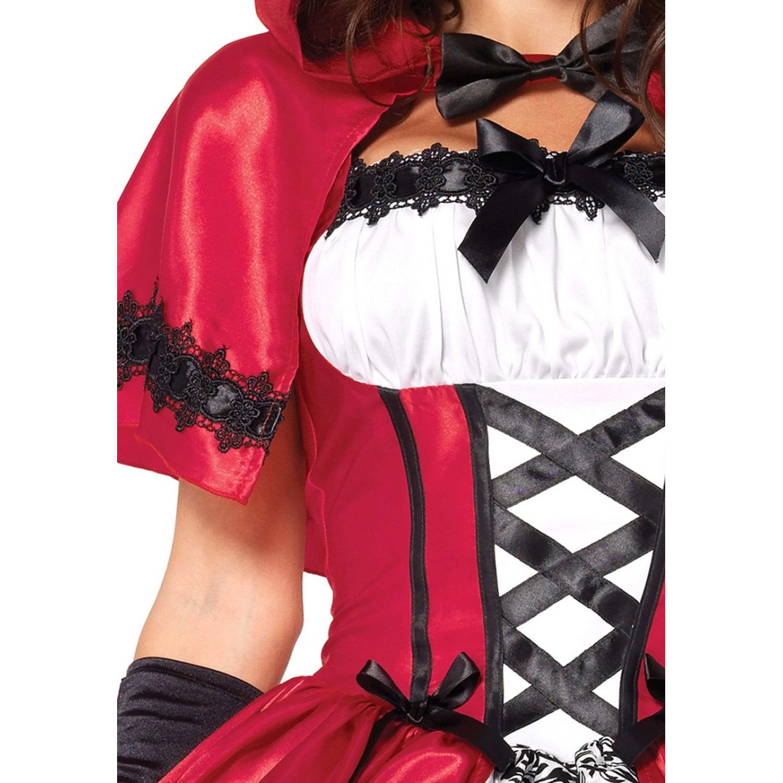 COSTUME TRAVESTIMENTO CAPPUCCETTO ROSSO SEXY...