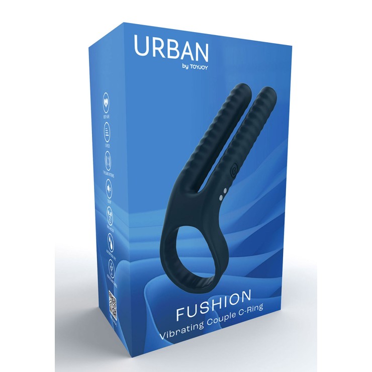 ANELLO VIBRANTE PER COPPIE FUSHION PER PENE CAPEZZOLI E...
