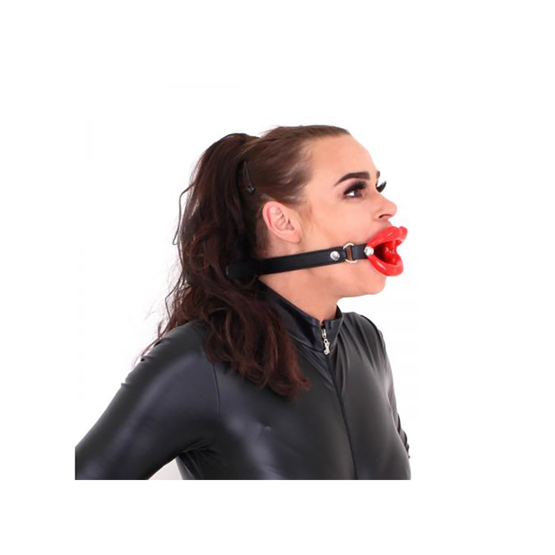 MORSO-GAG A FORMA DI BOCCA DIAMETRO 8 CM CON...
