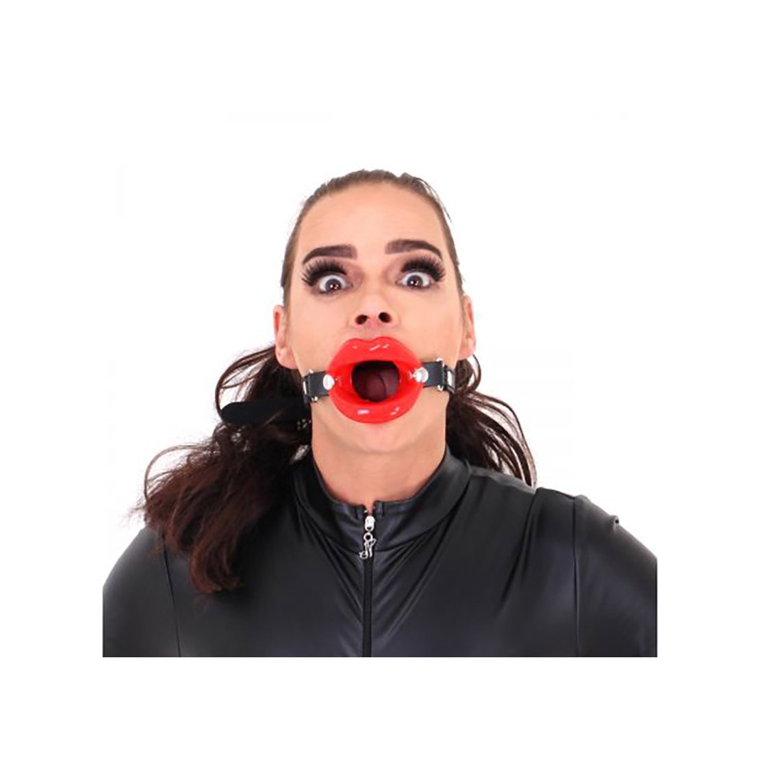 MORSO-GAG A FORMA DI BOCCA DIAMETRO 8 CM CON...