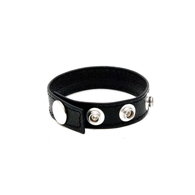 COCK RING ANELLO PER PENE REGOLABILE IN  PELLE LEATHER
