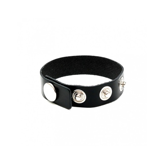 LEATHER COCK ANELLO PER UOMO REGOLABILE