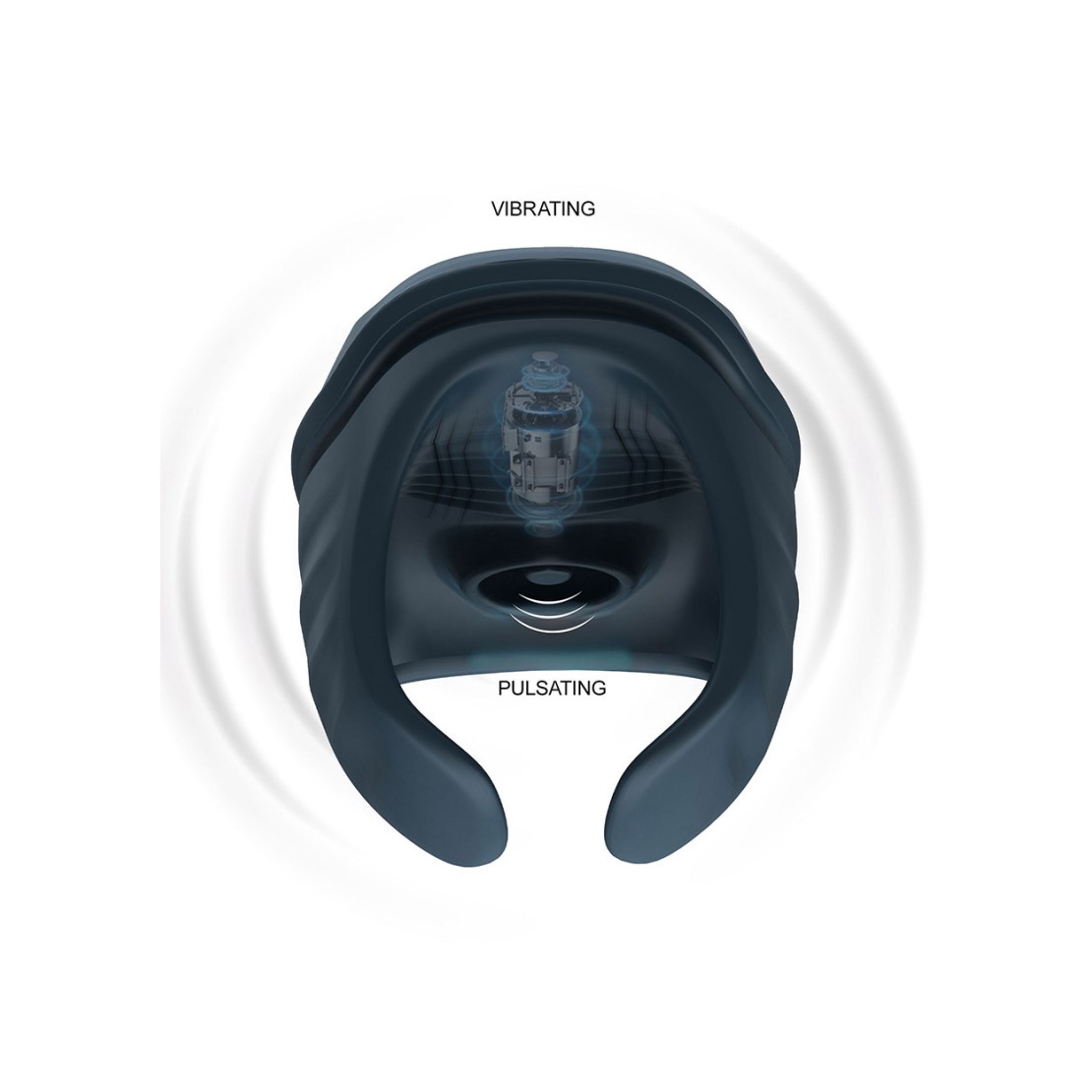 MASTURBATORE SEX TOY PER UOMO CON VIBRAZIONE E...