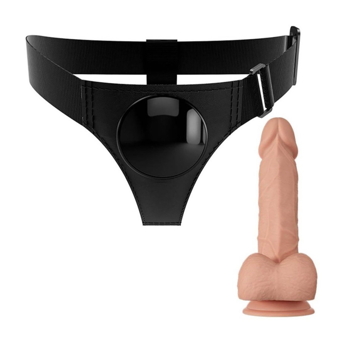 STRAP-ON FALLO INDOSSABILE PER DONNA 22 CM CON...