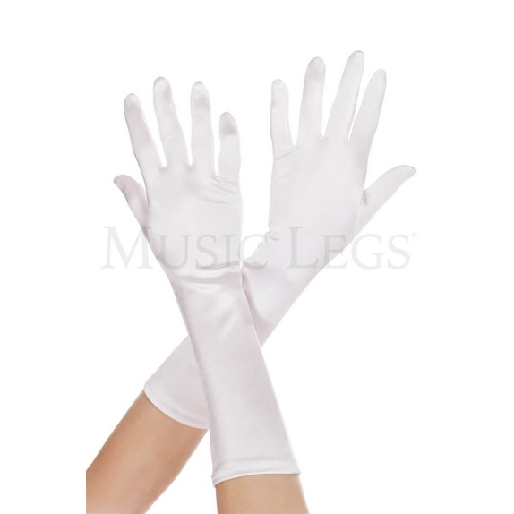 GUANTI SEXY PER DONNA MEDIA LUNGHEZZA IN RASO MUSIC LEGS