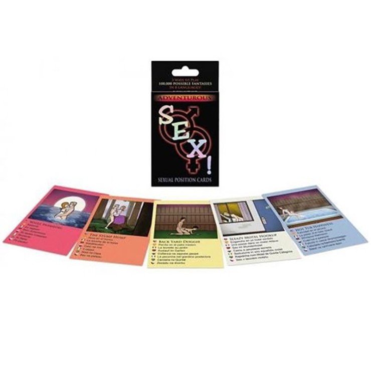 GIOCO DI CARTE SEXY PER COPPIE CON POSIZIONI DEL...