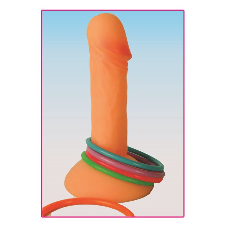 GADGET GIOCO SCHERZOSO CON PENE ED ANELLI