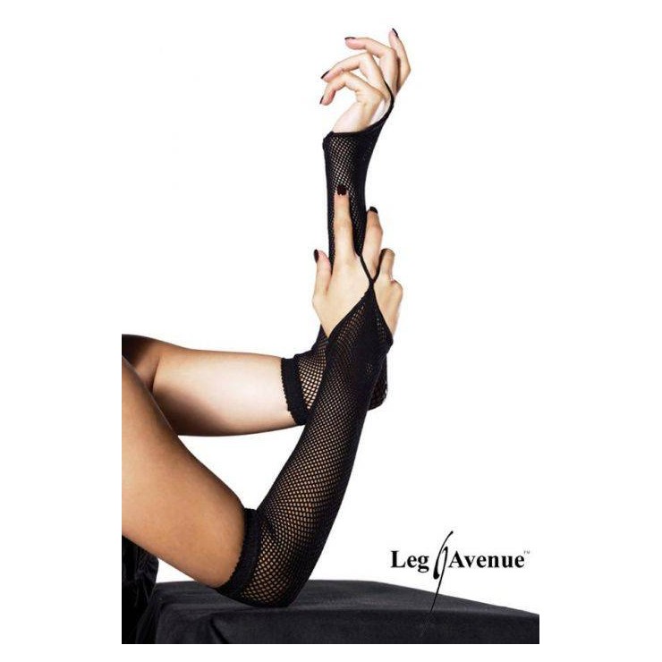 GUANTI LUNGHI SENZA DITA IN RETE