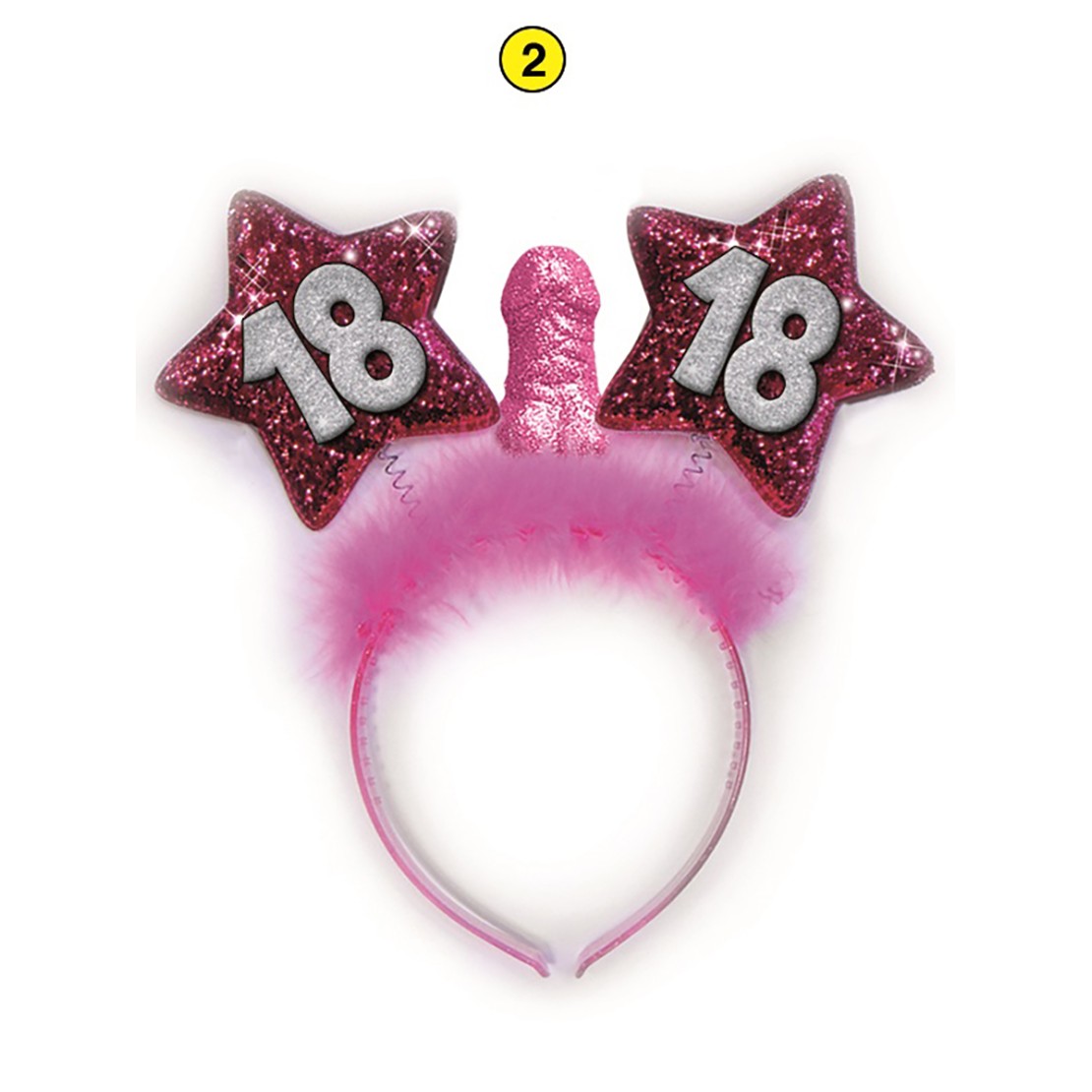 CERCHIETTO SCHERZOSO PER COMPLEANNO CON PENE E...