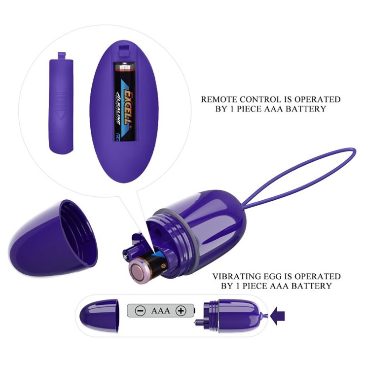 OVETTO VIBRANTE VAGINALE A BATTERIA IN ABS... 2