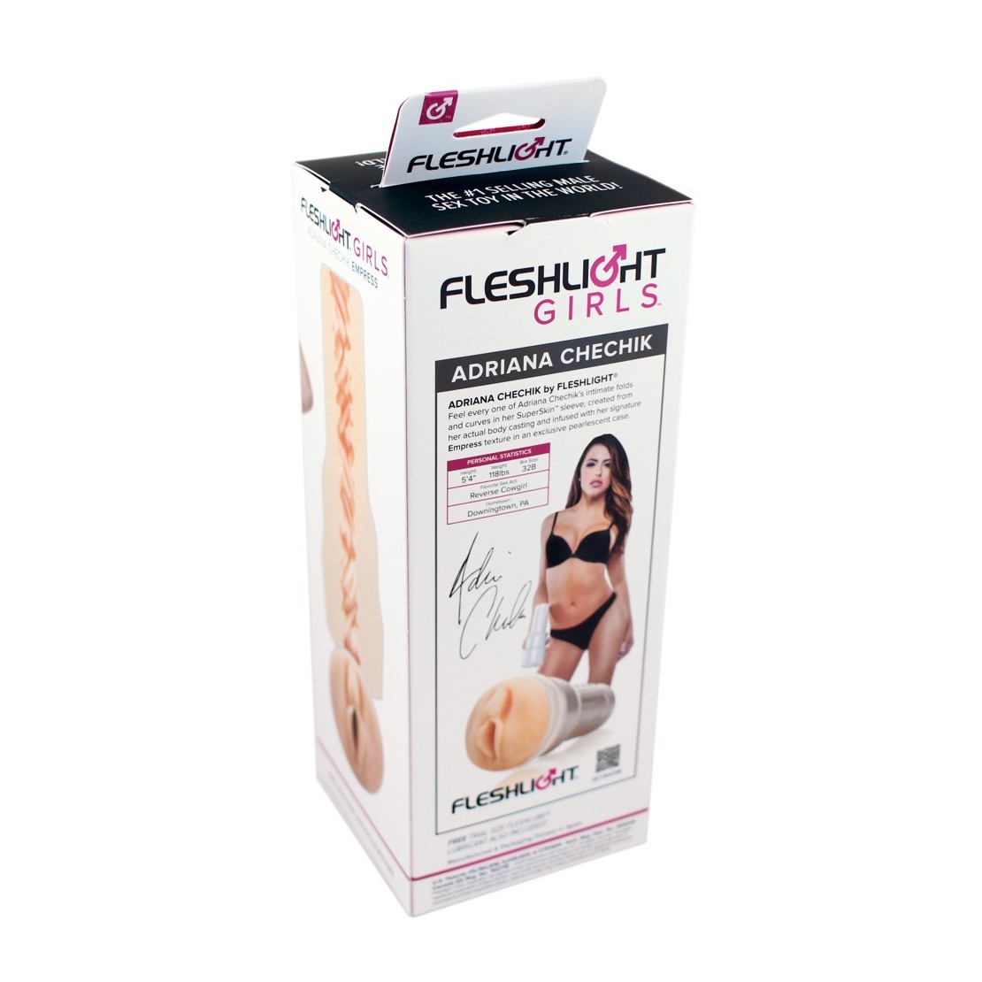 ADRIANA CHECHIK FLESHLIGHT MASTURBATORE VAGINA...