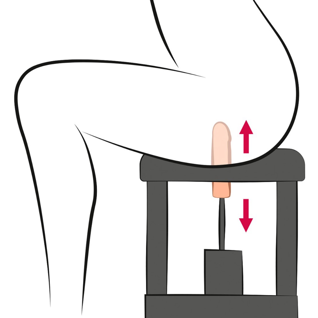 SEX MACHINE MACCHINA DEL SESSO SIT ON CLIMAXER