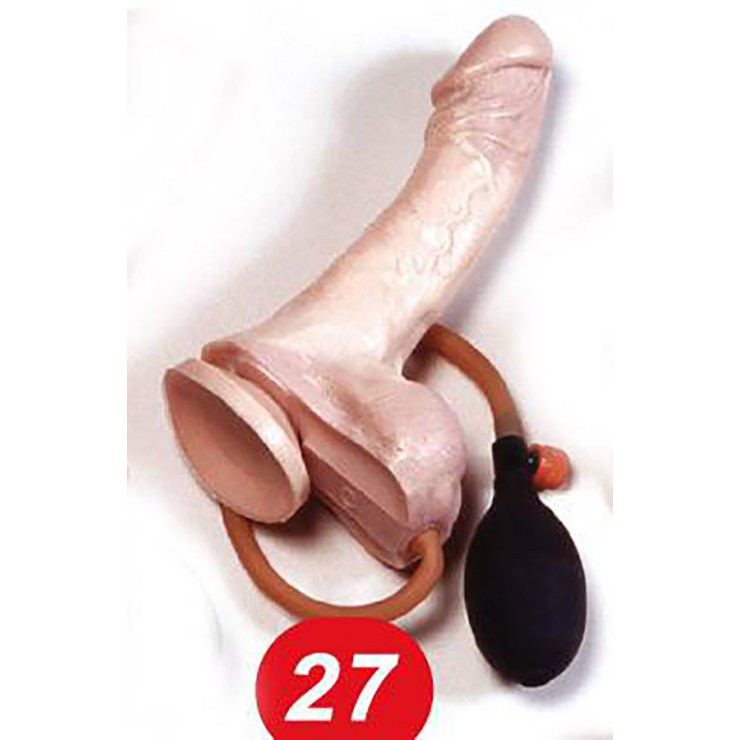 FALLO GONFIABILE SEX TOY CON VENTOSA E POMPETTA