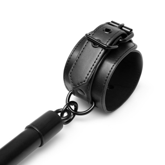 HOGTIE CROSS BAR IN ALLUMINIO CON MOSCHETTONI TONDI PER MANETTE